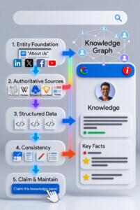 নলেজ গ্রাফে যুক্ত হওয়ার উপায় এবং গুগল নলেজ গ্রাফ কীভাবে কাজ করে? সহজ ভাষায় সম্পূর্ণ কার্যপ্রণালী