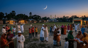 নতুন চাঁদের হাসি