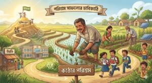 পরিশ্রম সফলতার একমাত্র সিঁড়ি