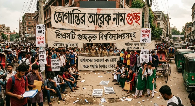 ভোগান্তির আরেক নাম গুচ্ছ