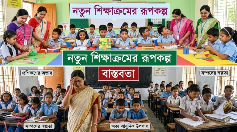 নতুন শিক্ষাক্রম ও বাস্তবতা