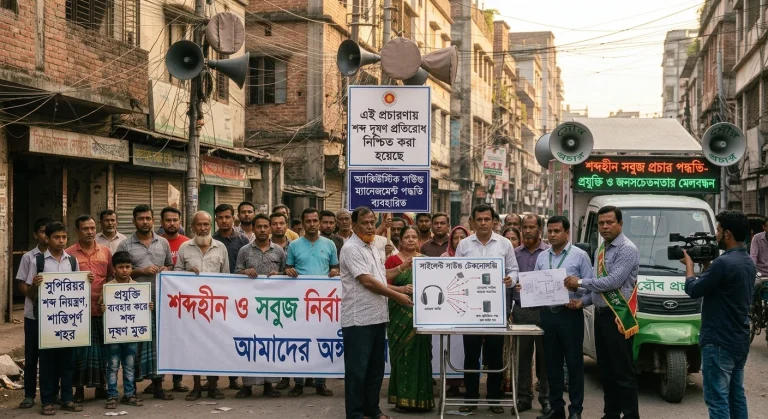 নির্বাচনী প্রচারণায় শব্দ দূষণ সমস্যার সমাধান চাই